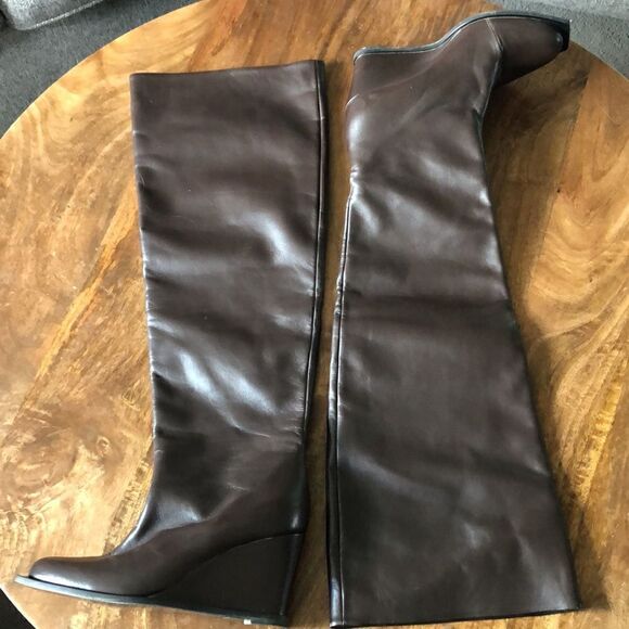 Dorothee Schumacher leather over the knee boot size 9 - Picture 2 of 8